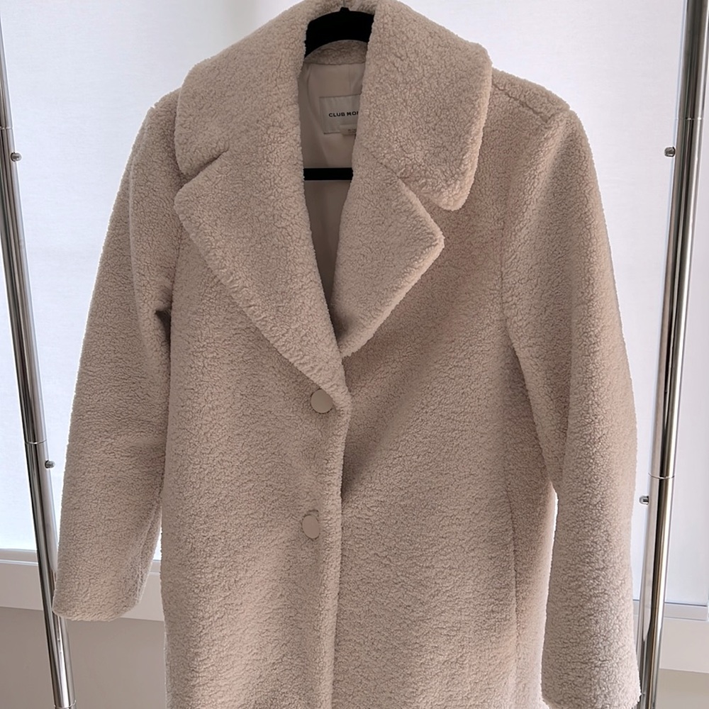 Cream Teddy Coat